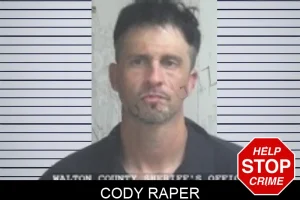 Cody Raper mugshot