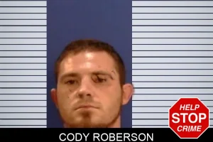 Cody Roberson mugshot