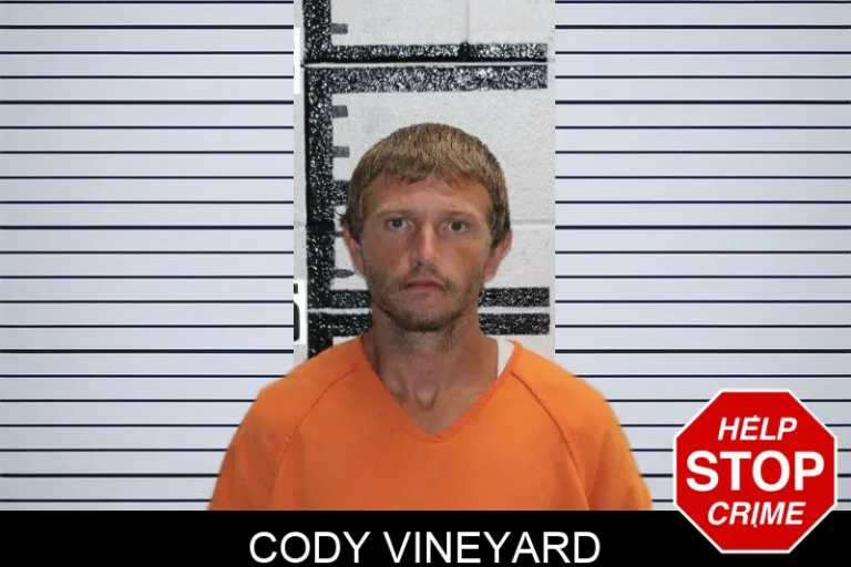 Cody Vineyard mugshot – Murray County , Georgia Cody Vineyard