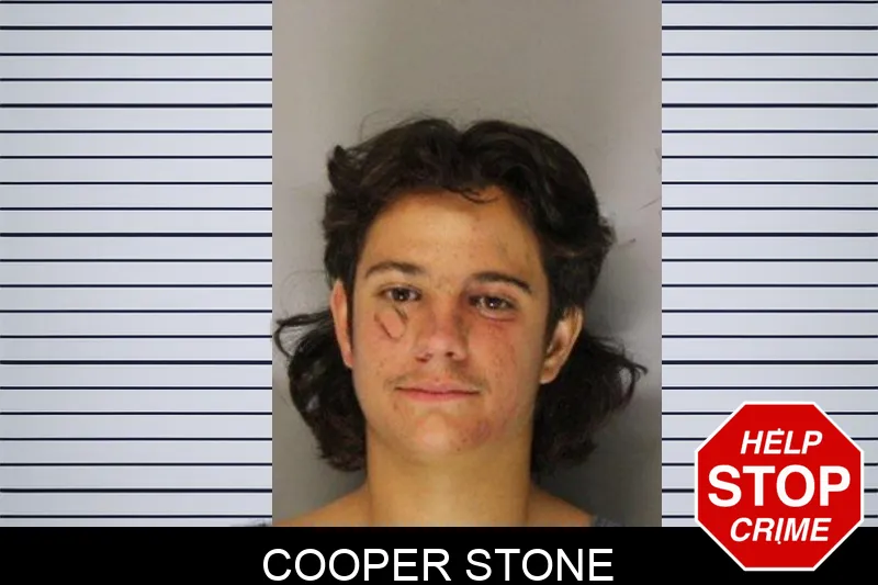 Cooper Stone mugshot