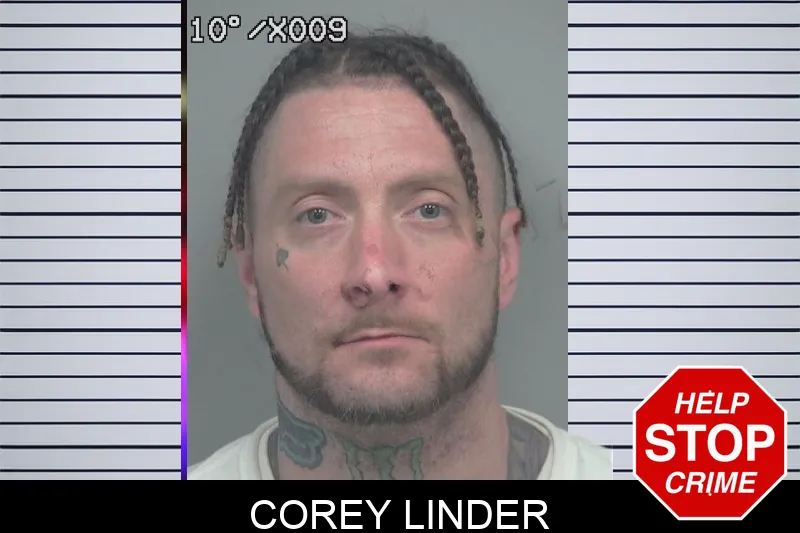 Corey Linder mugshot