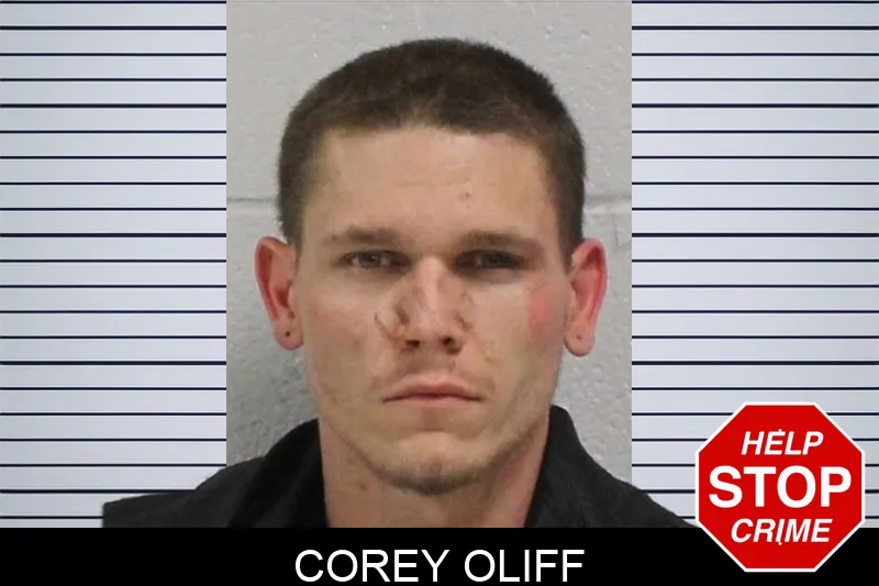 Corey Oliff mugshot