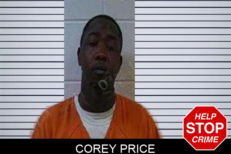 Corey Price Mugshots