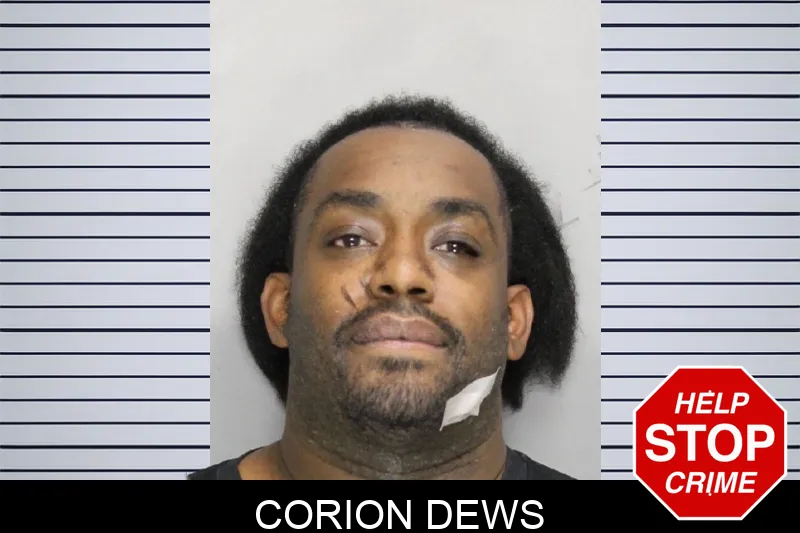 Corion Dews mugshot