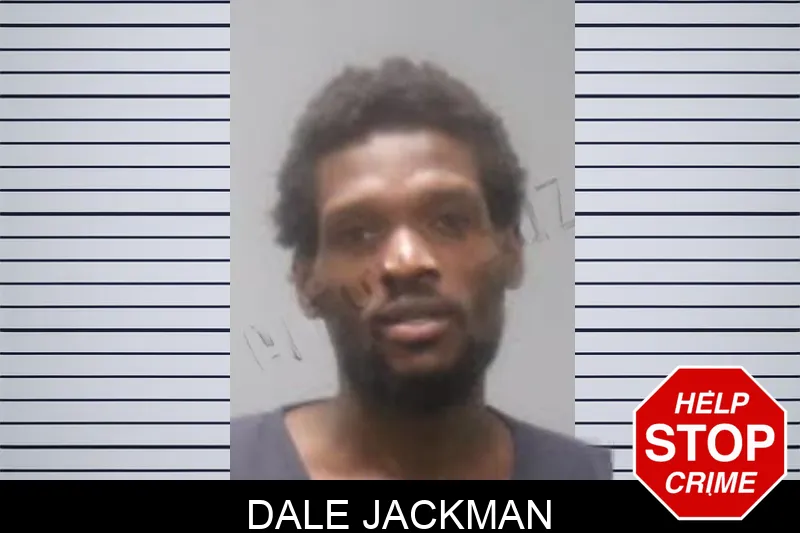 Dale Jackman mugshot