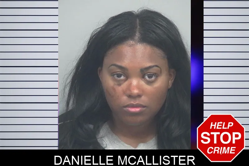Danielle McAllister mugshot