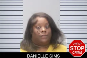 Danielle Sims mugshot