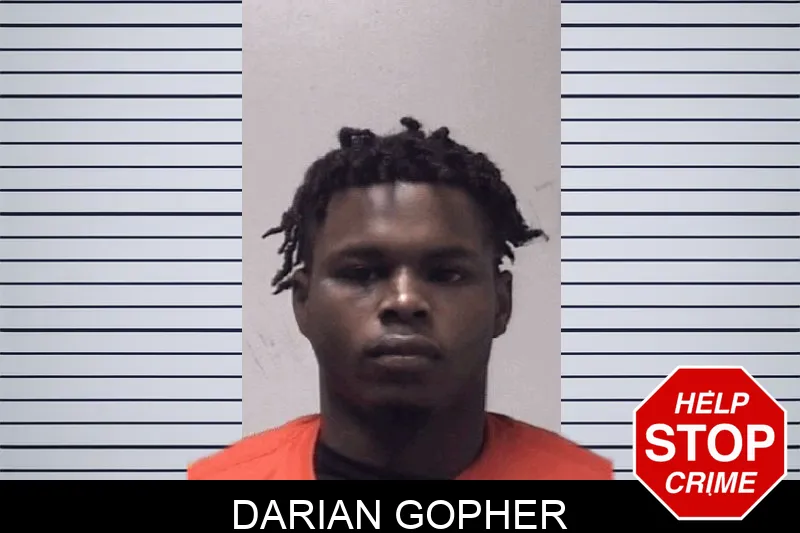 Darian Gopher mugshot