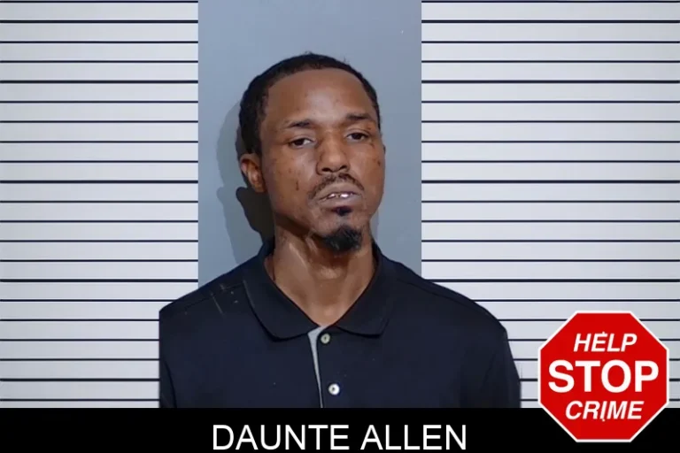 Daunte Allen mugshot – Glynn County , Georgia Daunte Allen