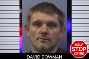 David Bowman mugshot