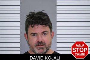 David Kojali mugshot