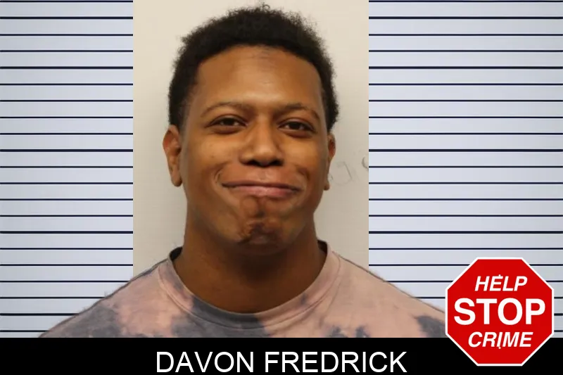 Davon Fredrick mugshot