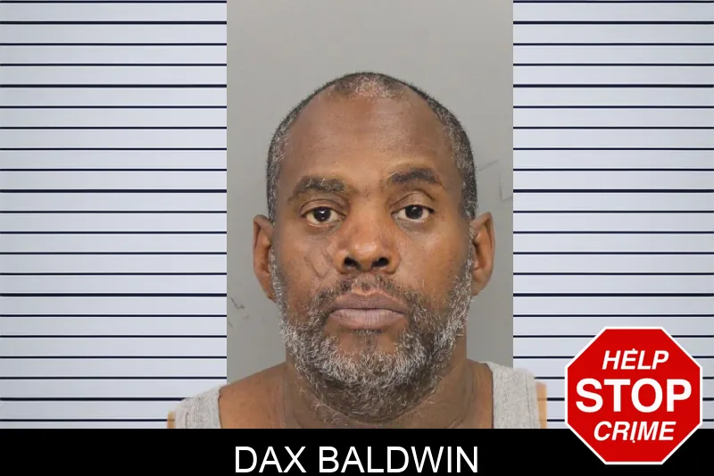 Dax Baldwin mugshot