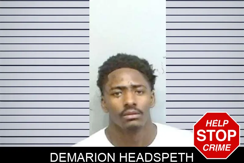 Demarion Headspeth mugshot