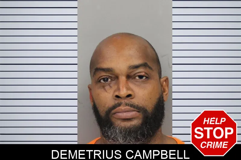 Demetrius Campbell mugshot