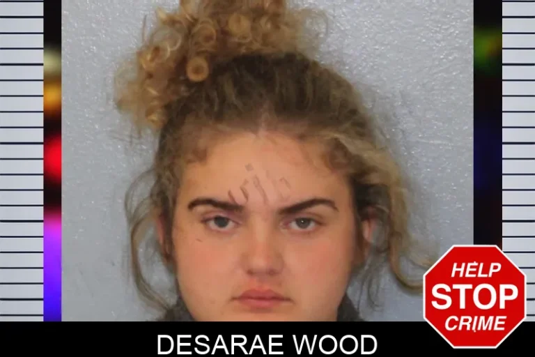 Desarae Wood mugshot – Mcintosh County , Georgia Desarae Wood
