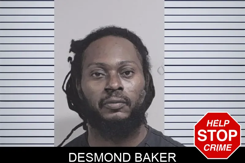 Desmond Baker mugshot
