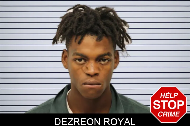 Dezreon Royal mugshot – Chatham County , Georgia Dezreon Royal mugshot