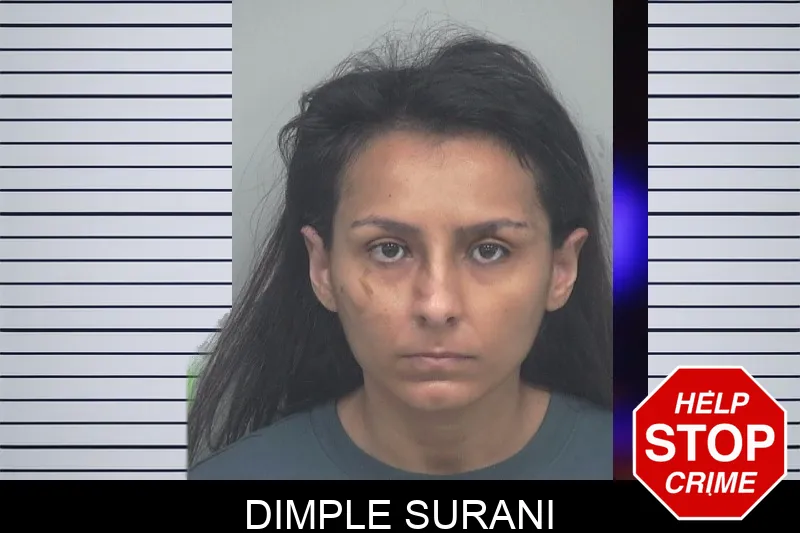 Dimple Surani mugshot