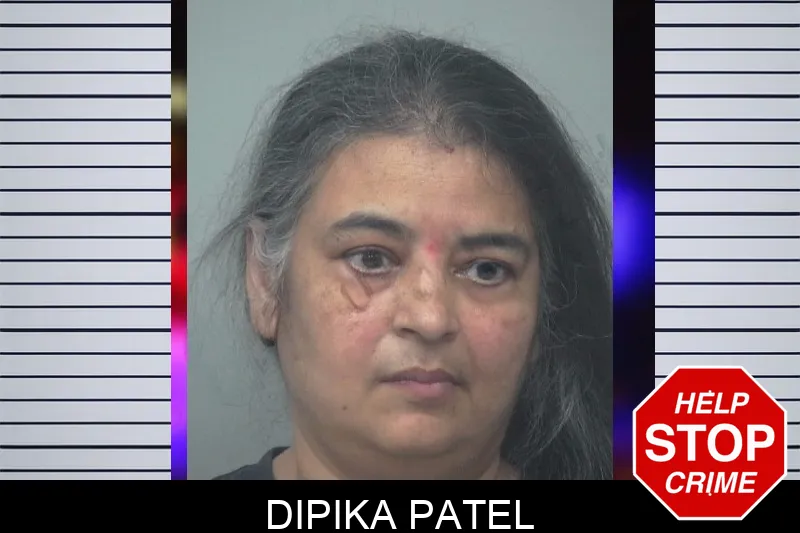 Dipika Patel Mugshots