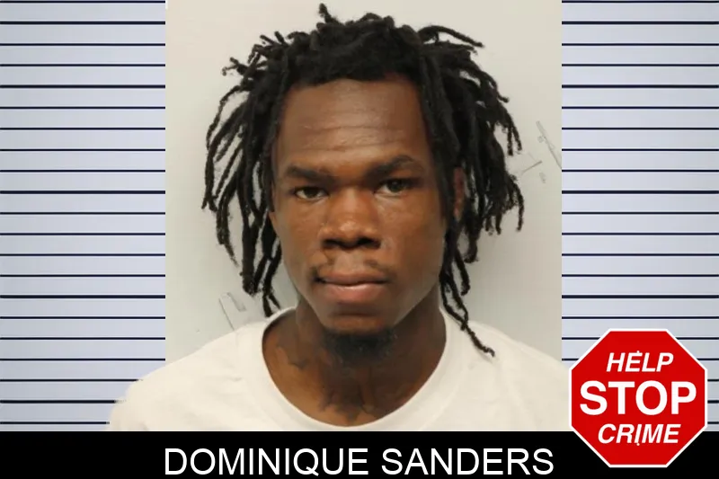 Dominique Sanders mugshot