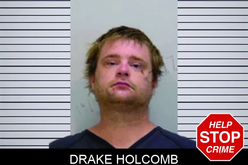 Drake Holcomb mugshot