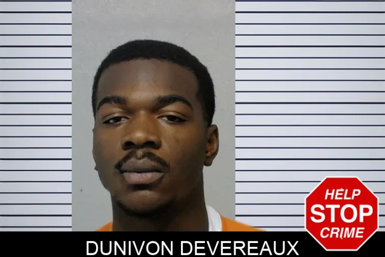 Dunivon Devereaux mugshot – Bibb County , Georgia Dunivon Devereaux