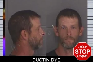 Dustin Dye mugshot
