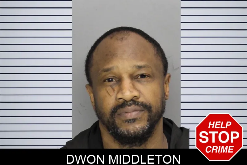 Dwon Middleton mugshot