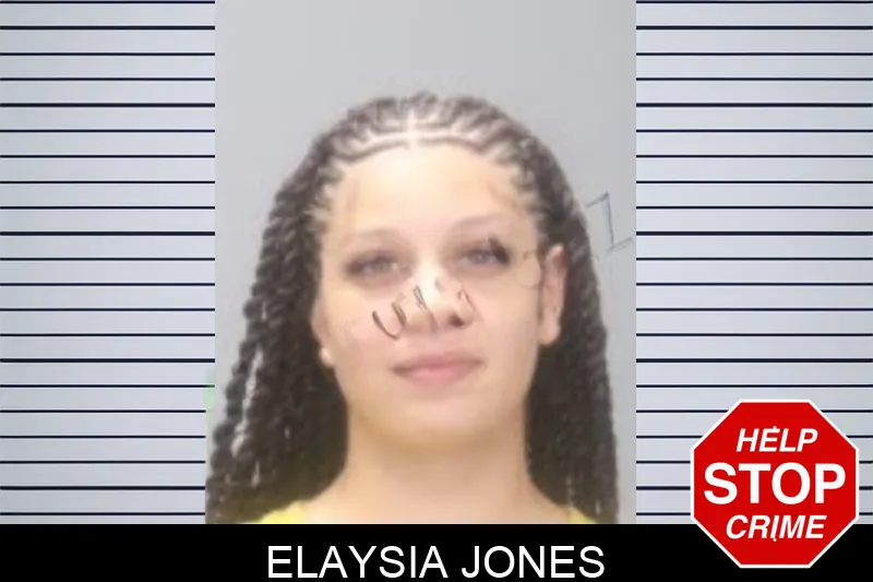 Elaysia Jones mugshot