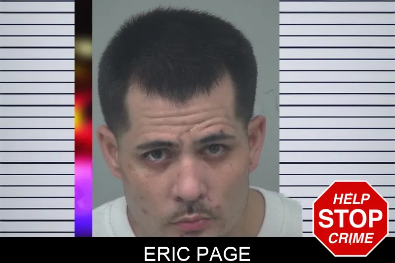 Eric Page mugshot