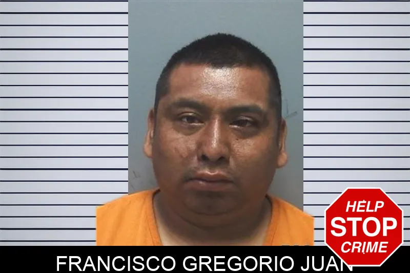 Francisco Gregorio Juan mugshot