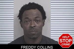 Freddy Collins mugshot