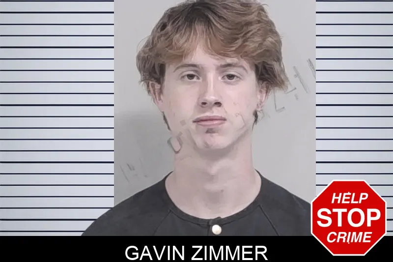 Gavin Zimmer mugshot