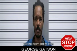 George Gatson mugshot