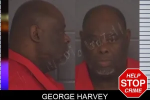 George Harvey mugshot