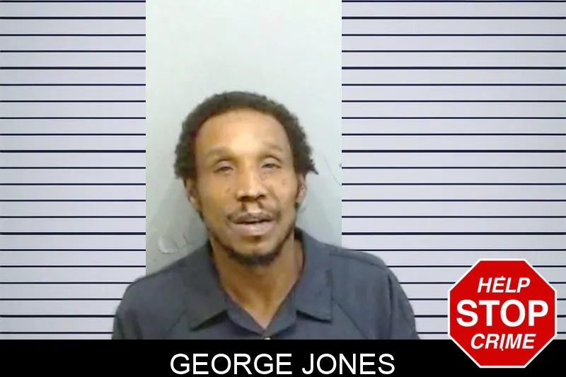 George Jones mugshot