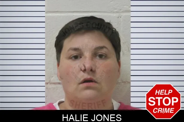 Halie Jones mugshot – Jones County , Georgia Halie Jones
