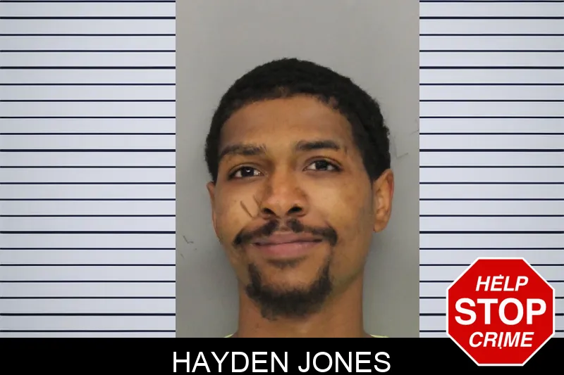 Hayden Jones mugshot