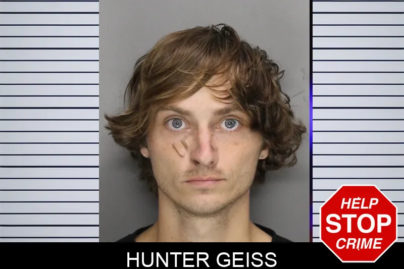 Hunter Geiss mugshot