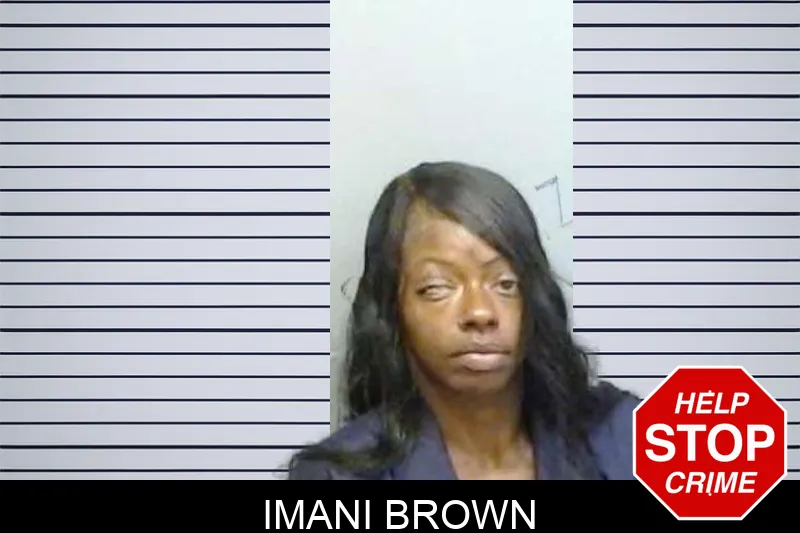 Imani Brown mugshot