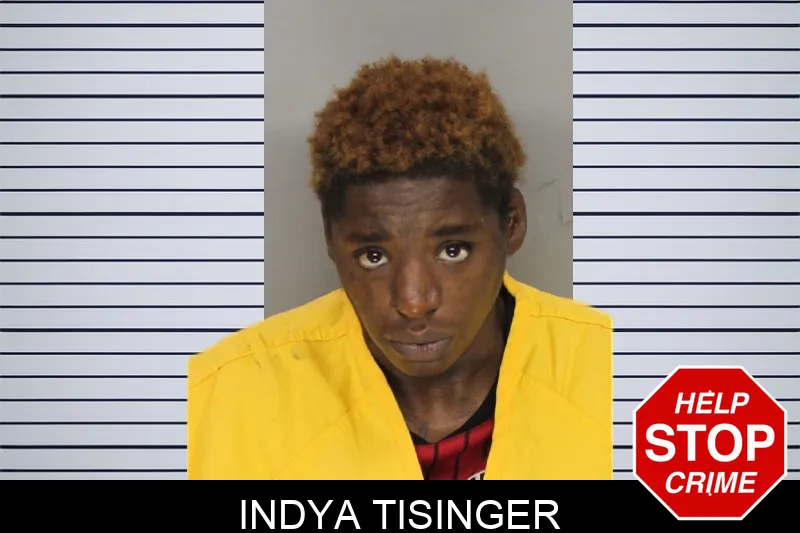 Indya Tisinger mugshot