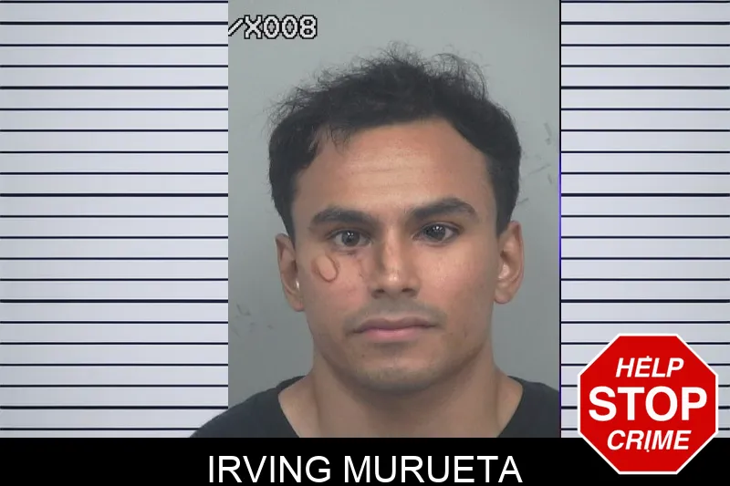 Irving Murueta mugshot