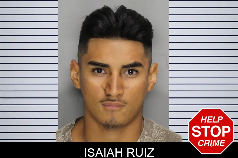 Isaiah Ruiz mugshot