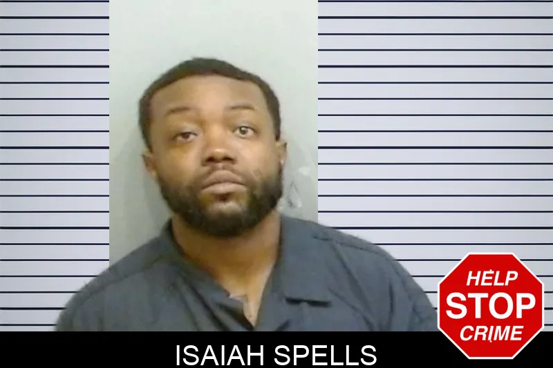 Isaiah Spells mugshot
