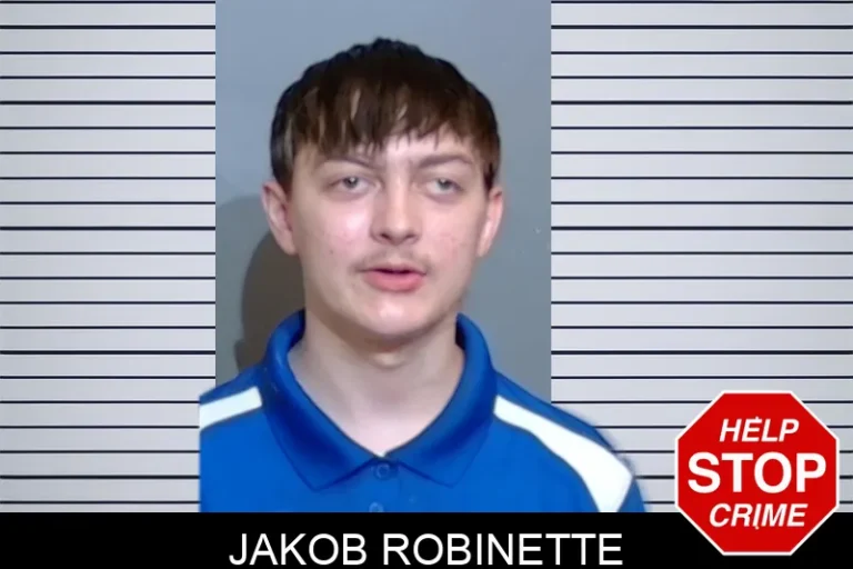 Jakob Robinette mugshot – Glynn County , Georgia Jakob Robinette