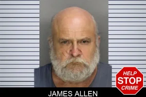 James Allen mugshot
