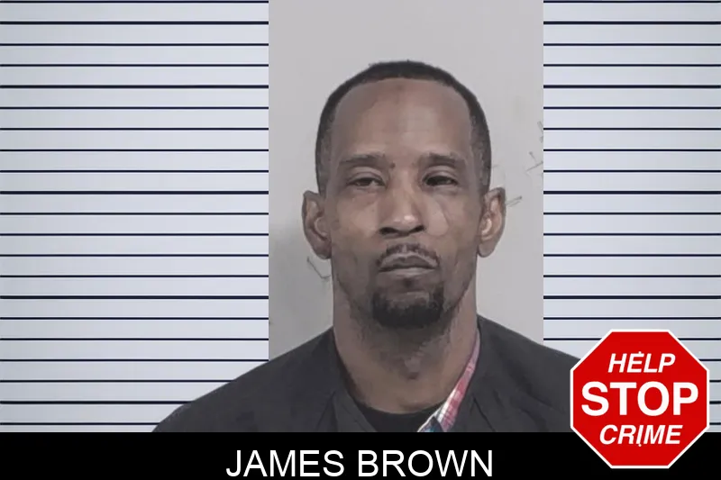 James Brown mugshot