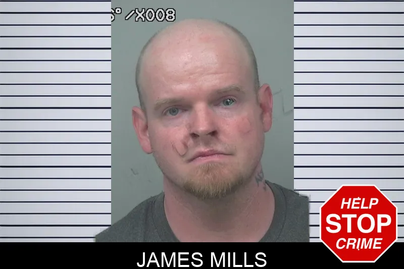 James Mills mugshot