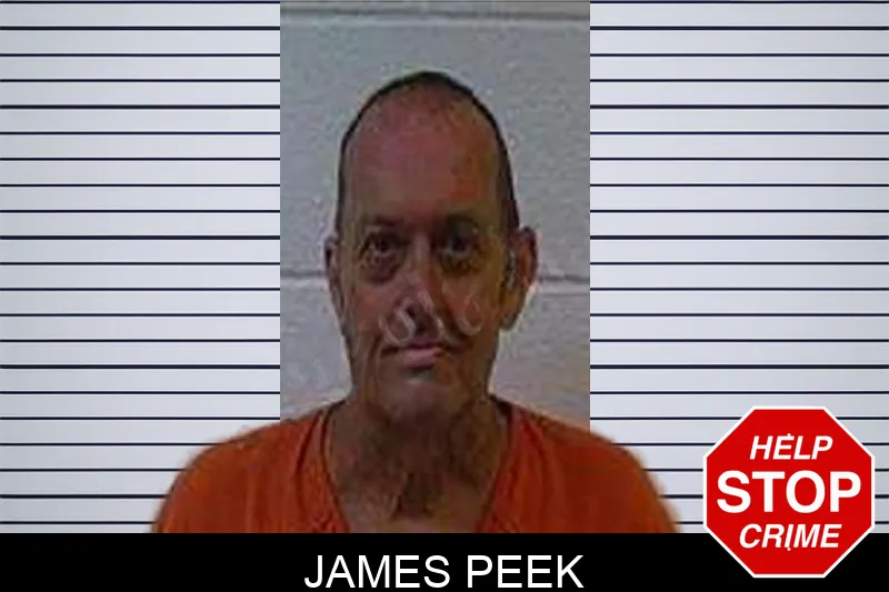 James Peek mugshot